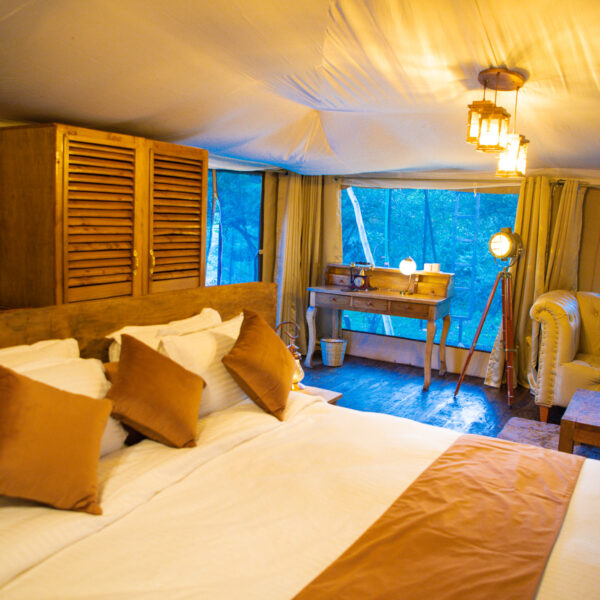 Bed Space of luxury Tented camps in masai Mara kenya