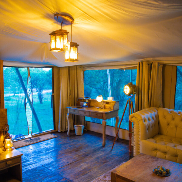 Bath Space of luxury Tented camps in masai Mara kenya