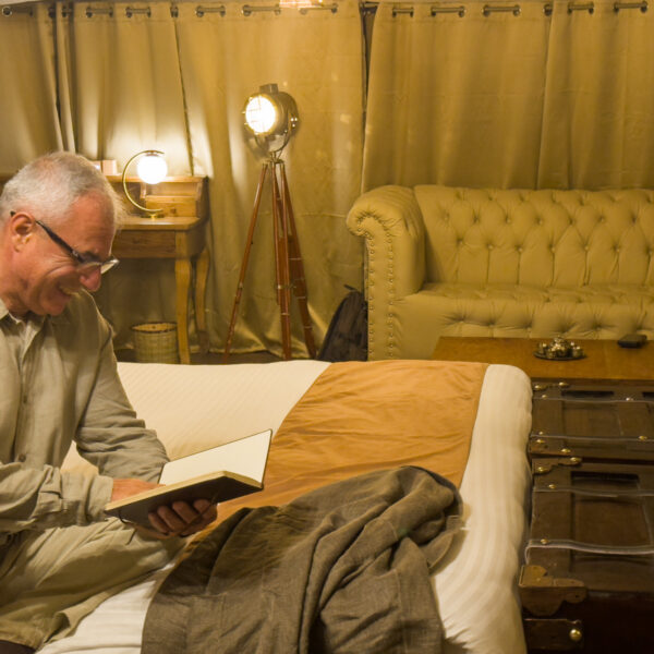 Relaxing Room of Ilora Retreats, Tented camps in masai Mara kenya